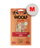 Woolf Earth Noohide M Flat Bar With Beef 90G