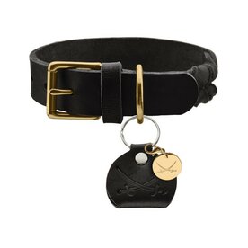 Collar Sansibar Solid 40/S Cowleather black