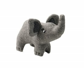 Toy Dog Eiby Elephant M Polyester grey