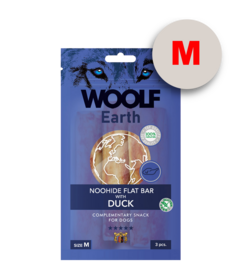 Woolf Earth Noohide M Flat Bar With Duck 90G