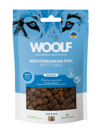 WOOLF Soft Cubes -  Mediteranean Fish 100g