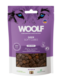 WOOLF Soft Cubes -  Deer (monoprotein) 100g