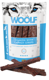 Woolf classic salmon with carrot strips 100 gram