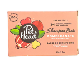 Pet Head Granaatappel met Cocus Olie  Shampoo Bar 85g/3oz