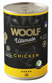 WOOLF ULTIMATE CANNED DOGFOOD - Chicken with Sage 400 gr