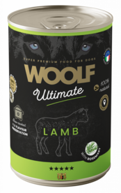 WOOLF ULTIMATE CANNED DOGFOOD - Lamb with Rosemary  400 gr