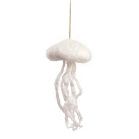 Cat toy Kwalle Karl with cord white 10 cm 3