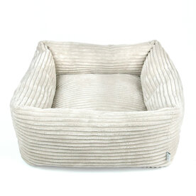 Cat bed Rimini S (40 x 40 cm), light grey 1