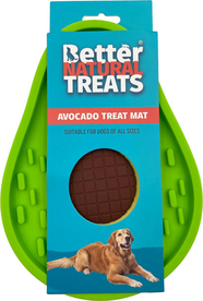 Avocado Lick mat with suction cups