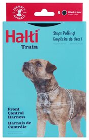 Halti Front Control Harness Black/Red Small
