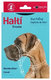 Halti Headcollar Black Size 5