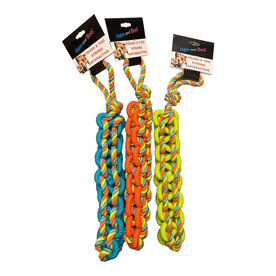 Hem and Boo Heavy Duty rope block interwoven with TPR mixed colours 6 stuks