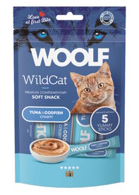 WOOLF WILDCAT Cream - Tuna &amp; Codfish 70 gr