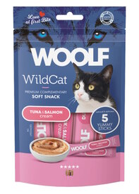 WOOLF WILDCAT Cream - Tuna &amp; Salmon 70 gr