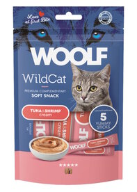 WOOLF WILDCAT Cream - Tuna &amp; Shrimp 70 gr