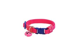 Smile cat collar fuchsia