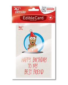 Edible Card Happy Birthday to my best friend