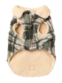 FuzzYard Jacket -  The Lumberjack - Money Green/Cream 4