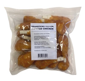 Kauw Drumstick 1Kg 14 X 6 Cm  +/- 18 Stuks (19814)