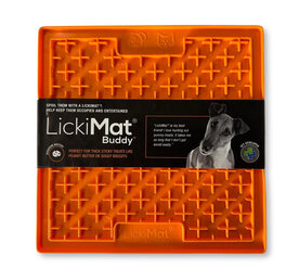 LickiMat Buddy  20x20 Orange
