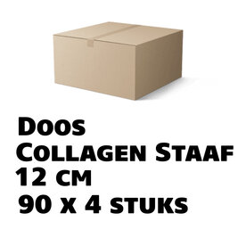 Doos Staafjes 90 x 4 stuks Collageen Staaf 12 cm 