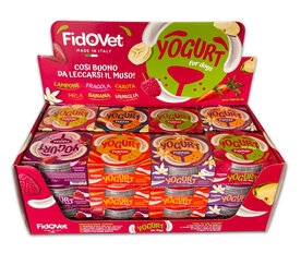 Fidovet Display Yogurt 24x 25gr Ass.