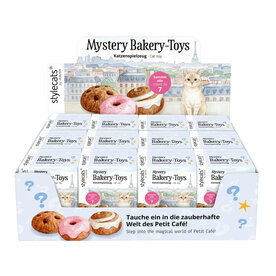 Toy Cat Mystery Box Bakery Wool blend assorted colors