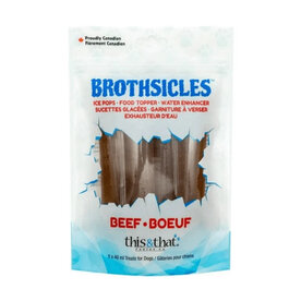 This &amp; That Brothsicles Ice Pop - Waterverrijker Beef 3 pcs 8 stuks