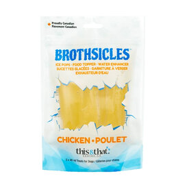 This &amp; That Brothsicles Ice Pop - Waterverrijker Chicken 3 pcs 8 stuks
