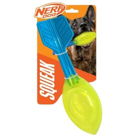 Nerf 12in TPR Squeak Vortex -Light Blue/Green