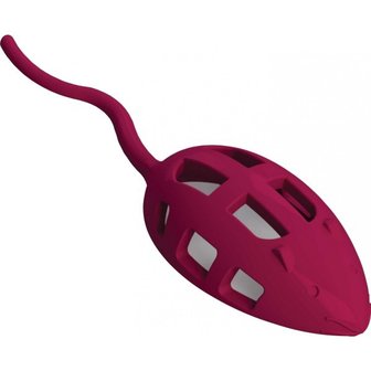 Aikiou Mouse Treat Toy - Red