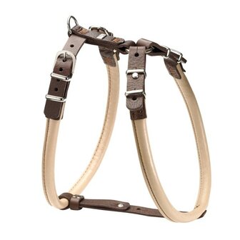 Hunter Geschirr Calgary, 60 Beige/Tabak, Leder  1