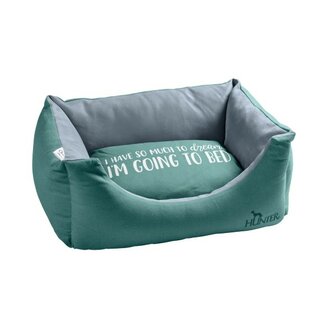 Hunter Hundesofa Keitum 60X40 Cm Petrol/Hellgrau  1