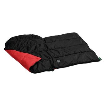 Hunter Hundedecke Und Schlafsack Kalix 120X75 Cm Schwarz/Rot  1