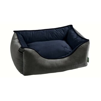 Hunter Hundesofa Bristol 60X40 Cm Anthrazit/Dunkelblau  1