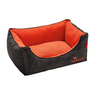 Hunter Hundesofa Belfast 60X40 Cm Anthrazit/Orange  1