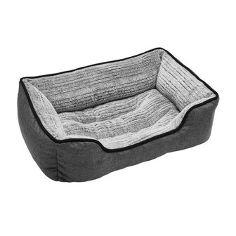 Hunter Hundesofa Neapel 60X40 Cm Anthrazit/Grau  1