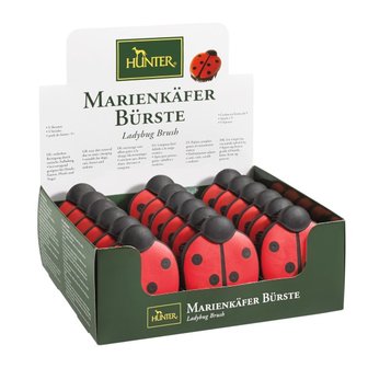 B&uuml;rste Marienk&auml;fer Polypropylen Rot/Schwarz 15