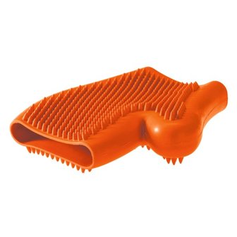 Handschuh Wellness 18 Cm Gummi Orange 3