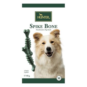 Snack Hund Spike Bone Mint M 4Er Set  12