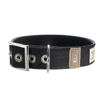 Hunter Halsband New Orleans, 50 Schwarz, Baumwolle  1