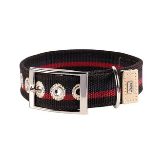 Hunter Halsband New Orleans Stripes, 50 Schwarz, Baumwolle  1