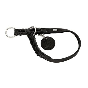 D-Halsung Solid Education 55-60/L-Xl Rindsleder Schwarz 1