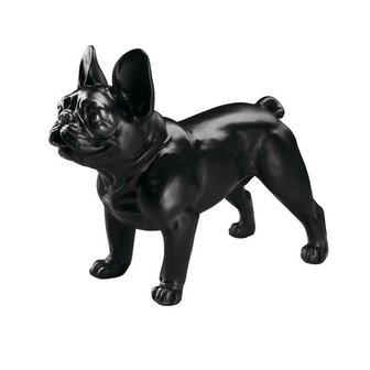 Hunter Franz&ouml;sische Bulldogge Stehend Schwarz, 52X25X41 Cm  1