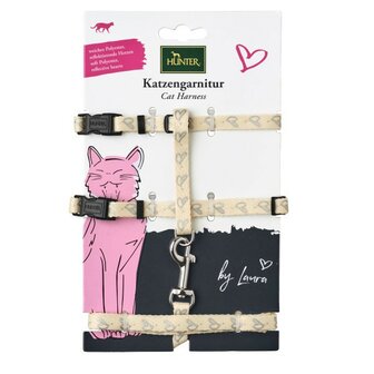 Garnitur Katze By Laura Polyester Creme 3