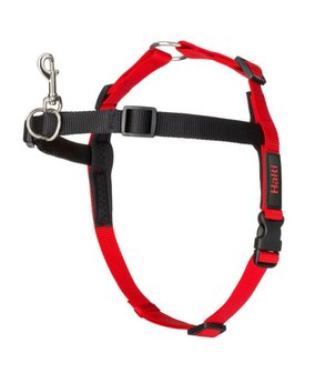 Halti Front Control Harness Black/Red Medium