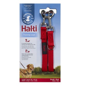 Halti Training Lead Red Small