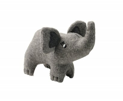 Toy Dog Eiby Elephant M Polyester grey