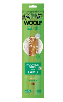 Woolf Earth Noohide Xl Stick With Lamb 85G