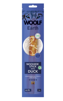 Woolf Earth Noohide Xl Stick With Duck 85G